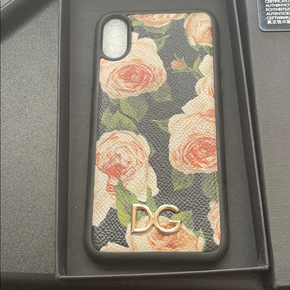 D&G phone cover iPhone XS